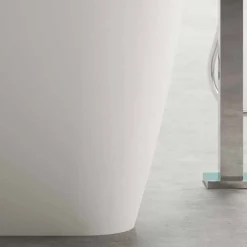 Viadurini Bathroom Freistehende Badewannen-moderne freistehende Badewanne weiss matt/ glänzend, - Face