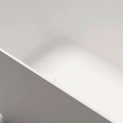 Viadurini Bathroom Freistehende Badewannen-moderne freistehende Badewanne weiss matt/ glänzend, - Face