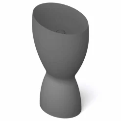 Viadurini Bathroom Keramikwaschbecken-Moderne freistehende Spüle in Keramik made in Italy, Basile