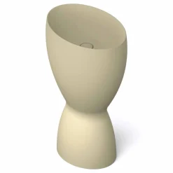 Viadurini Bathroom Keramikwaschbecken-Moderne freistehende Spüle in Keramik made in Italy, Basile