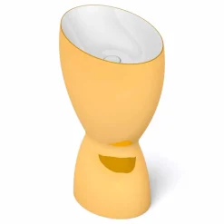 Viadurini Bathroom Keramikwaschbecken-Moderne freistehende Spüle in Keramik made in Italy, Basile