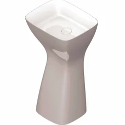 Viadurini Bathroom Keramikwaschbecken-Moderne freistehende Spüle in Keramik made in Italy, Firmino