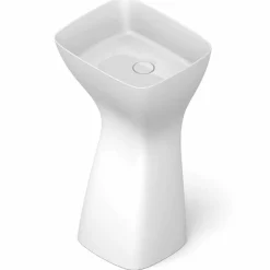 Viadurini Bathroom Keramikwaschbecken-Moderne freistehende Spüle in Keramik made in Italy, Firmino