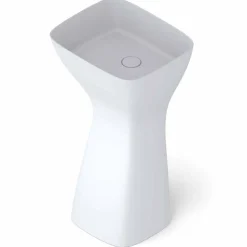 Viadurini Bathroom Keramikwaschbecken-Moderne freistehende Spüle in Keramik made in Italy, Firmino