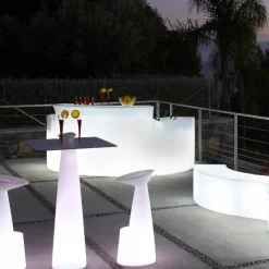 SLIDE Gartenideen|Bartheke Für Zuhause-Moderne helle Bartheke im Freien Break Bar hergestellt in Italien