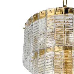 Viadurini Lighting Moderne Pendelleuchten-Moderne Hängelampe aus handgefertigtem Luxusglas Made in Italy - Valadier