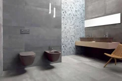 Viadurini Bathroom Wc-Moderne Hängetoilettenvase aus weißer oder farbiger Keramik Trabia