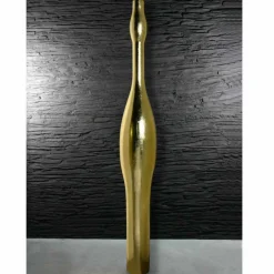 Viadurini Living Deko Vasen-Moderne hohe Vase in Resin Gold oder Silver Leaf Finish Made in Italy - Quarz