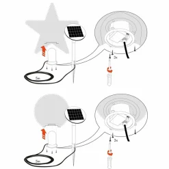 Viadurini Lighting Design Beleuchtung|Designer Stehlampen-Moderne Innen- oder Außenlampe mit LED, Solar oder E27 Attack - Natalestar