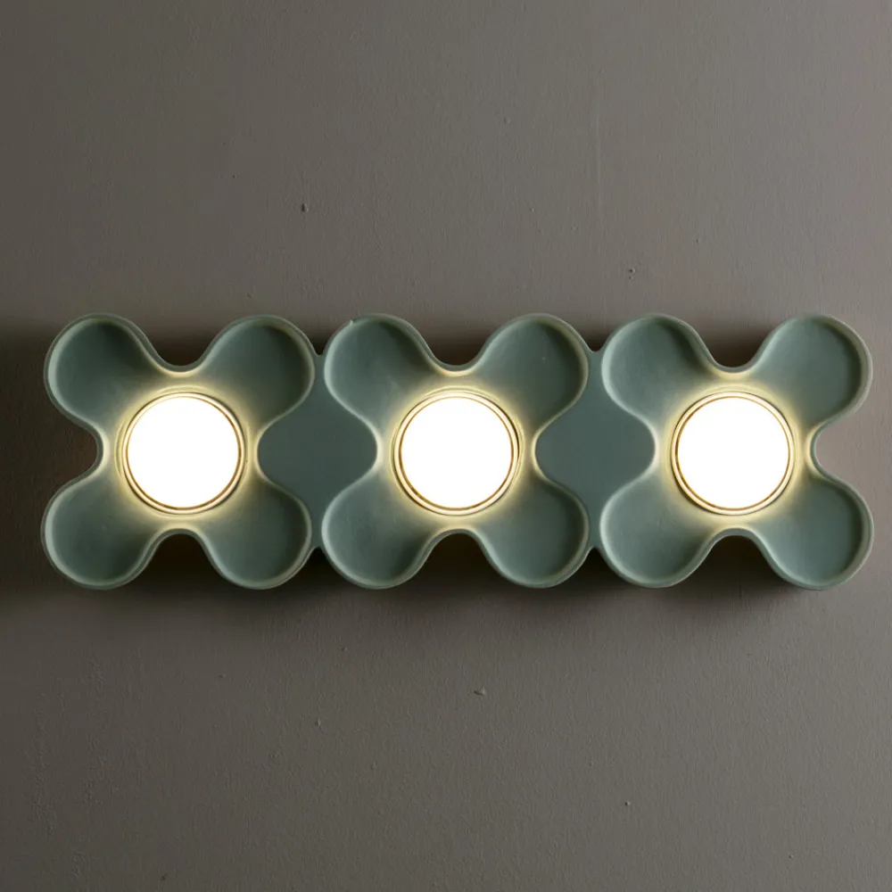 Toscot Moderne Deckenleuchten-Moderne Keramik-Deckenlampe handgefertigt in Italien - Clover