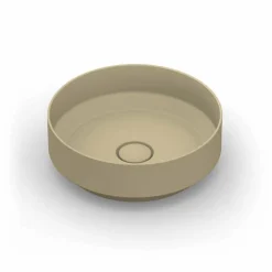Viadurini Bathroom Keramikwaschbecken-Moderne kreisförmige Spüle in Keramik hergestellt in Italien, Yoel