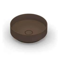 Viadurini Bathroom Keramikwaschbecken-Moderne kreisförmige Spüle in Keramik hergestellt in Italien, Yoel