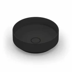 Viadurini Bathroom Keramikwaschbecken-Moderne kreisförmige Spüle in Keramik hergestellt in Italien, Yoel