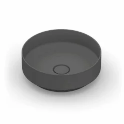 Viadurini Bathroom Keramikwaschbecken-Moderne kreisförmige Spüle in Keramik hergestellt in Italien, Yoel