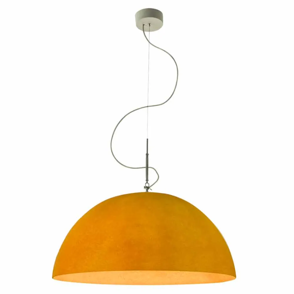 In-es.artdesign Moderne Pendelleuchten-Moderne Lampe Mezza Luna Suspensionsnebulit