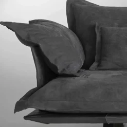 Viadurini Italian Sofas Moderne Sofas-Moderne Ledercouch Shita 170, 220 oder 250 cm