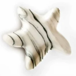 Viadurini Kitchen Küchenzubehör-Moderne Marmortasse in Form eines Seesterns Made in Italy - Ticcio