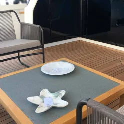 Viadurini Kitchen Küchenzubehör-Moderne Marmortasse in Form eines Seesterns Made in Italy - Ticcio