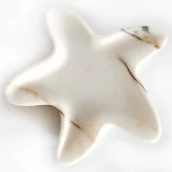 Viadurini Kitchen Küchenzubehör-Moderne Marmortasse in Form eines Seesterns Made in Italy - Ticcio