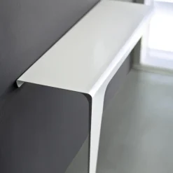Viadurini Living Konsolentisch Flur-Moderne Minimal Design Konsole aus farbigem Metall Made in Italy - Benjamin