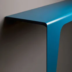 Viadurini Living Konsolentisch Flur-Moderne Minimal Design Konsole aus farbigem Metall Made in Italy - Benjamin