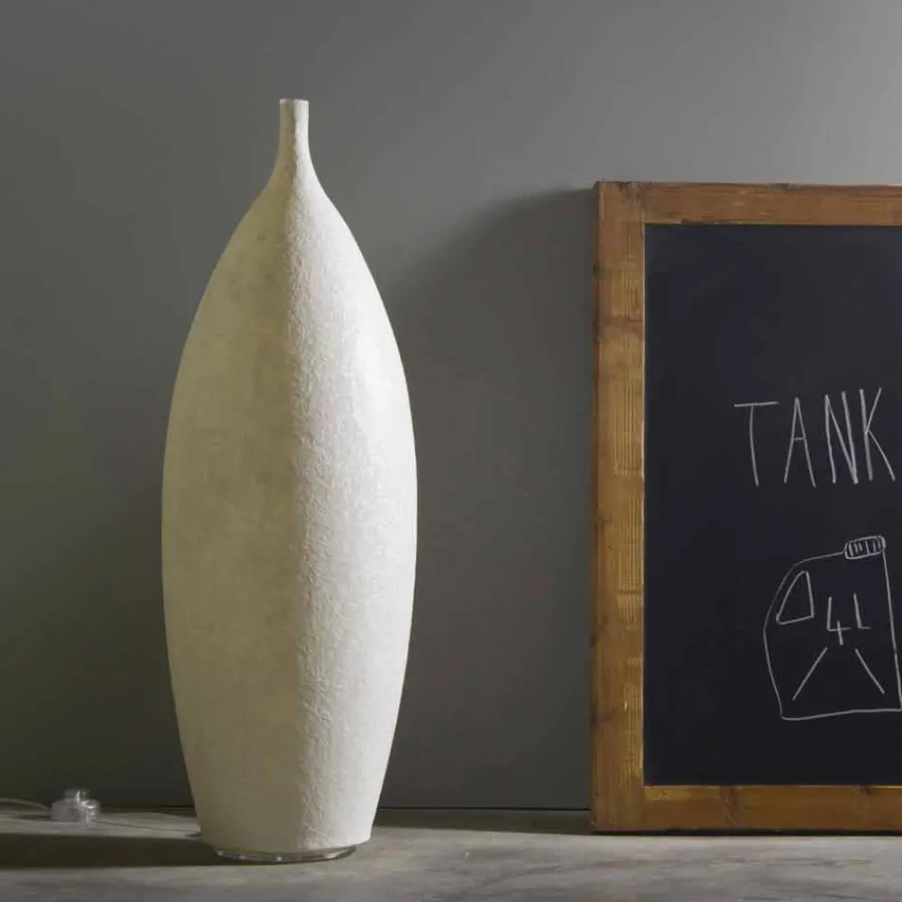 In-es.artdesign Designer Stehlampen-Moderne Nebulite Stehleuchte Tank 2 H92cm