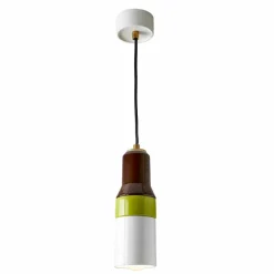 Viadurini Lighting Moderne Pendelleuchten-Moderne Pendelleuchte aus Messing und Keramik in Italien, Asien