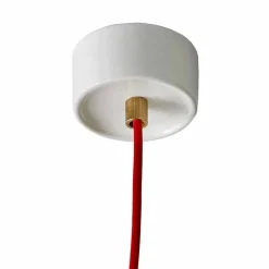 Viadurini Lighting Moderne Pendelleuchten-Moderne Pendelleuchte aus weißer Keramik, hergestellt in Italy Asia