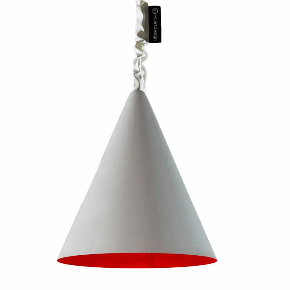 In-es.artdesign Moderne Pendelleuchten-Moderne Pendelleuchte Jazz Cement-Zement