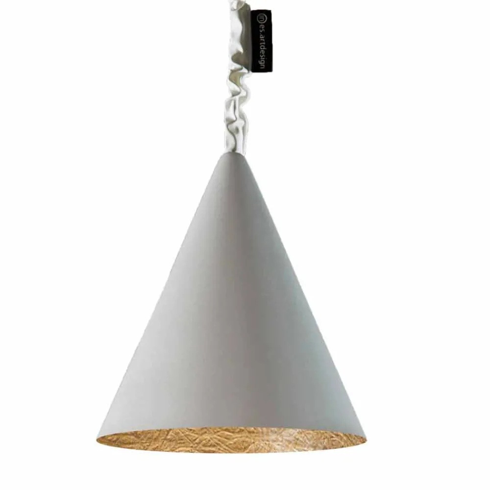 In-es.artdesign Moderne Pendelleuchten-Moderne Pendelleuchte Jazz Cement-Zement