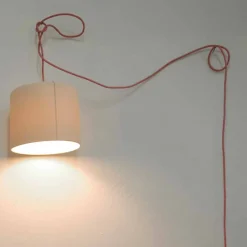 In-es.artdesign Moderne Pendelleuchten-Moderne Pendelleuchte Candle 2 aus farbigem Laprene