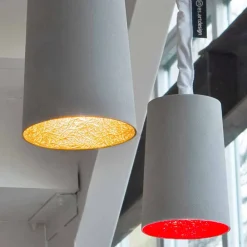 In-es.artdesign Moderne Pendelleuchten-Moderne Pendelleuchte Paint Painted Beton