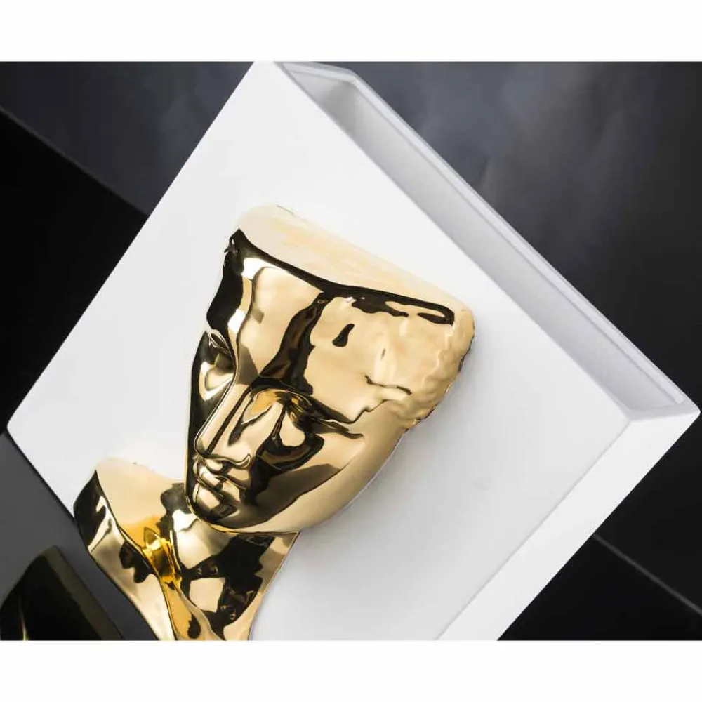 Viadurini Living Deko Vasen-Moderne rechteckige Vase aus farbiger Keramik, handgefertigt in Italien - Lucas