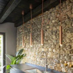 Aldo Bernardi Moderne Pendelleuchten-moderne Röhren Hängeleuchte mit flexiblen Kabel – Tubò