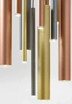 Aldo Bernardi Moderne Pendelleuchten-moderne Röhren Hängeleuchte mit flexiblen Kabel – Tubò