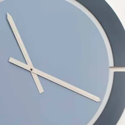 Viadurini Time Design Wanduhren-Moderne runde Wanduhr in Weißblau Avio - Savio