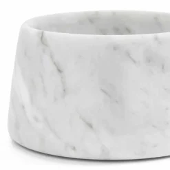 Viadurini Pet Collection Küchenzubehör-Moderne Schüssel für Hunde und Katzen aus weißem oder schwarzem Marmor Made in Italy - Catt
