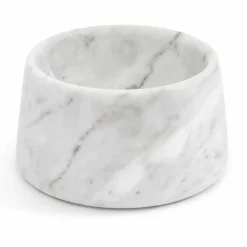 Viadurini Pet Collection Küchenzubehör-Moderne Schüssel für Hunde und Katzen aus weißem oder schwarzem Marmor Made in Italy - Catt