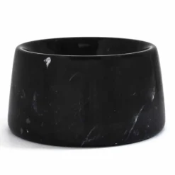 Viadurini Pet Collection Küchenzubehör-Moderne Schüssel für Hunde und Katzen aus weißem oder schwarzem Marmor Made in Italy - Catt