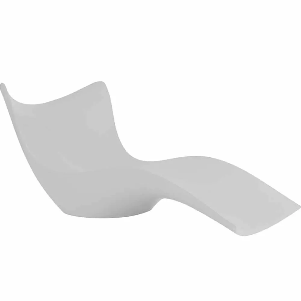 Vondom Sonnenliegen-Moderne Sonnenliege aus Polyethylen, Surf by , 2 Stücke