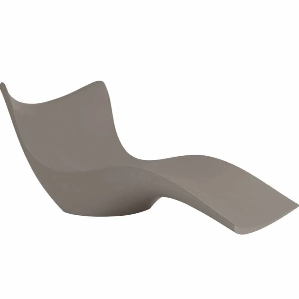 Vondom Sonnenliegen-Moderne Sonnenliege aus Polyethylen, Surf by , 2 Stücke