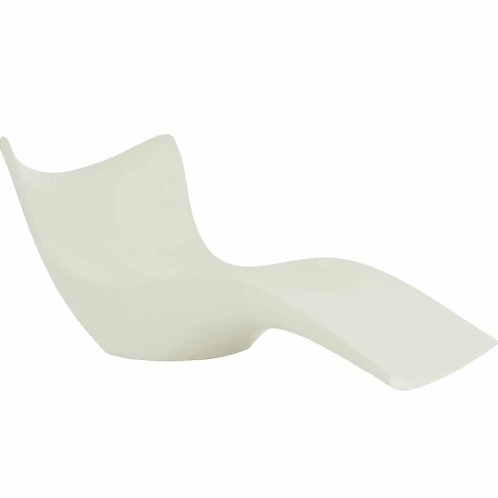 Vondom Sonnenliegen-Moderne Sonnenliege aus Polyethylen, Surf by , 2 Stücke