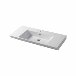 Viadurini Bathroom Keramikwaschbecken-Moderne Spüle zur Wandmontage und Wandeinsatz aus farbiger Keramik Maida