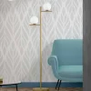 Viadurini Lighting Moderne Stehlampen-Moderne Stehlampe aus Metall, Messing und Opalglas Made in Italy - Carima