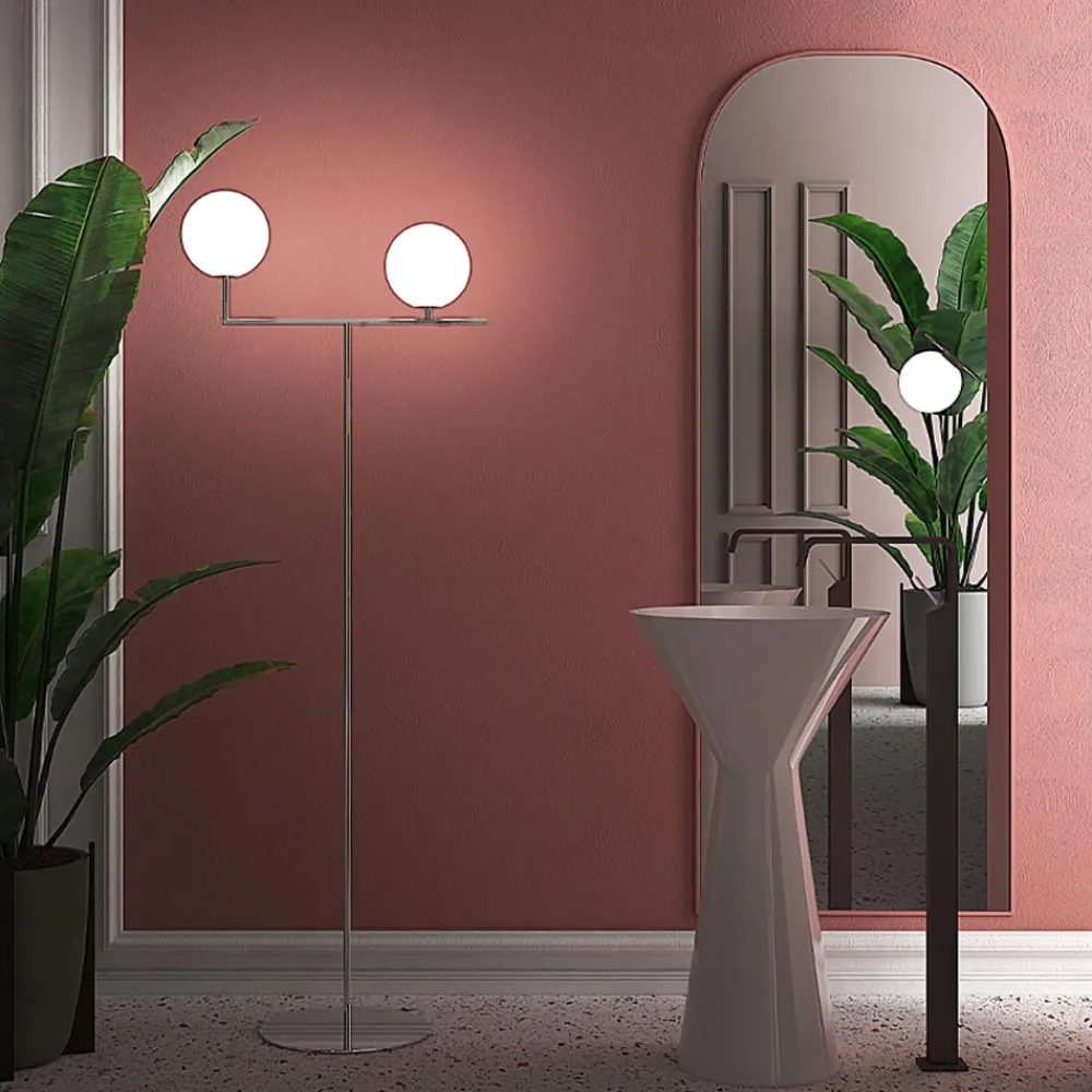 Viadurini Vetro di Venezia Murano Lampen|Moderne Stehlampen-Moderne Stehlampe aus mundgeblasenem venezianischem Glas - Snow