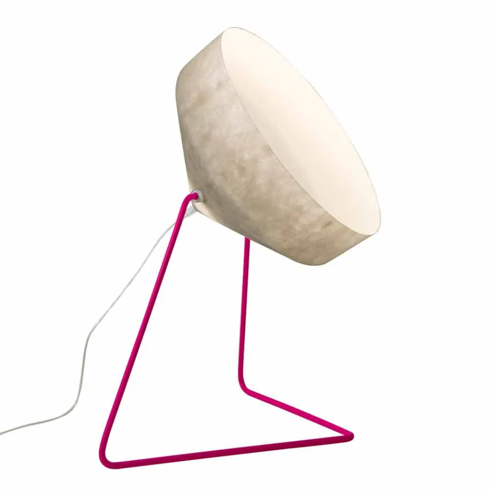 In-es.artdesign Designer Stehlampen-Moderne Stehleuchte Cyrcus F Nebel in Nebulite