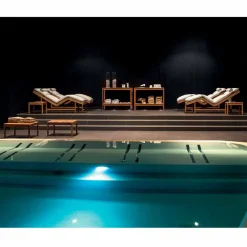 Varaschin Sonnenliegen-Moderne Teak Sonnenliege für Indoor und Outdoor Barcode