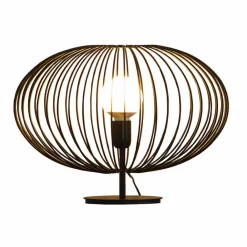 Viadurini Lighting Design Tischlampen-Moderne Tischlampe aus lackiertem Stahl, 48xH35 cm, Gabriella