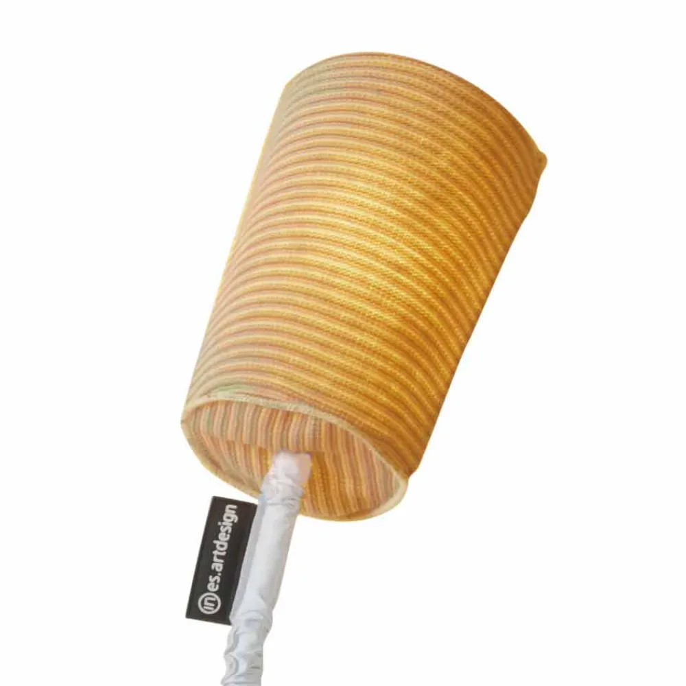 In-es.artdesign Moderne Tischlampen-Moderne Tischlampe Paint T Stripe aus Wolle