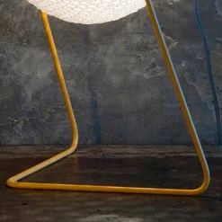 In-es.artdesign Moderne Tischlampen-Moderne Tischlampe Handgefertigte T1-Textur aus Baumwolle